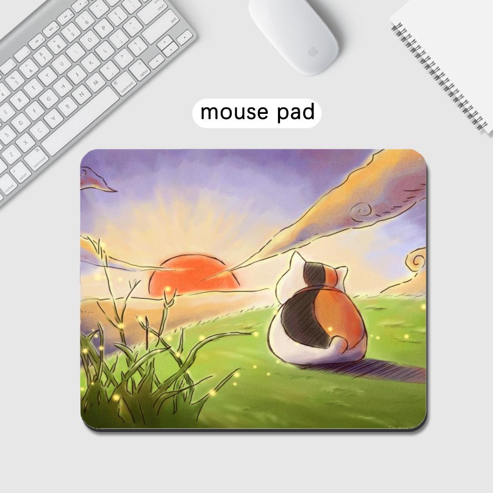 Desk Setup Books - 소형 마우스 패드 키보드 고품질 N_natsume_Book_of_Friends