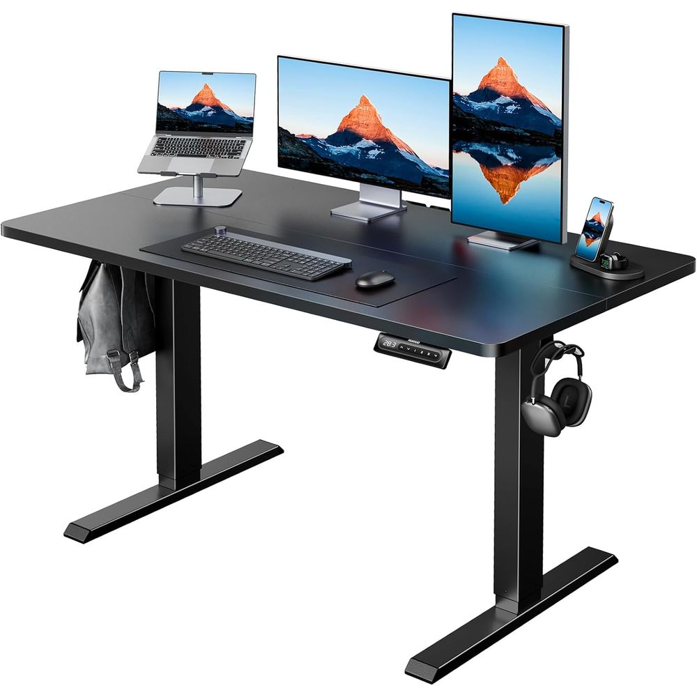 Desk Setup Height - 전동 스탠딩 데스크, 47 x 28