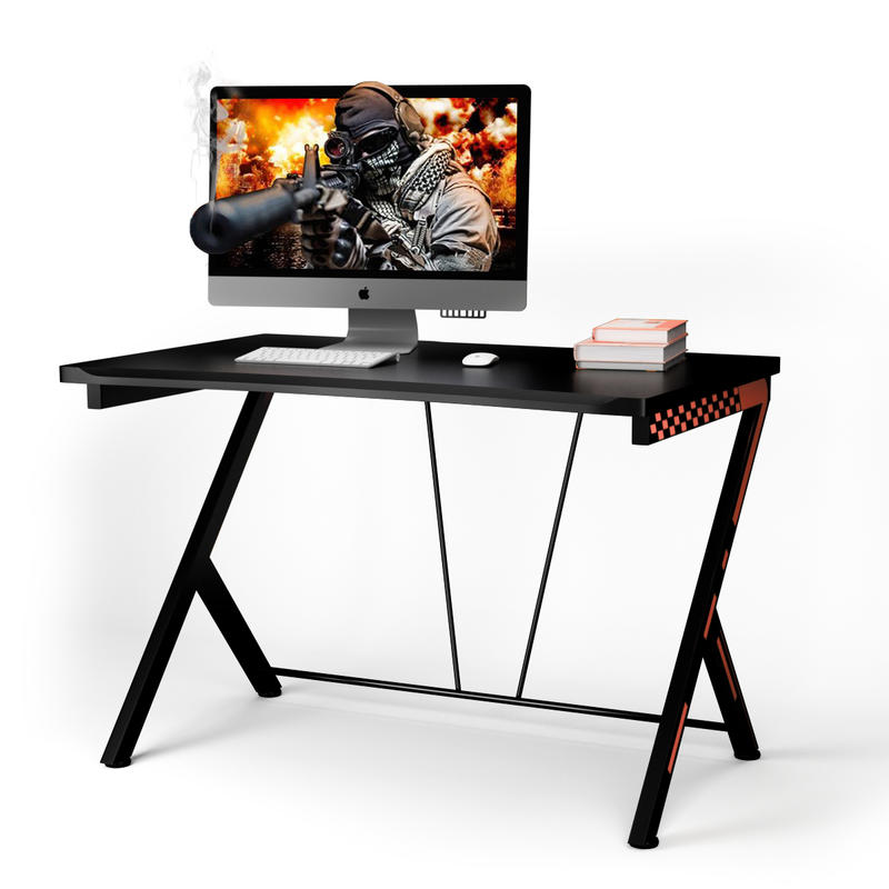Desk Setup Designer - 현대적인 인체공학적 컴퓨터 책상, 금속 프레임이