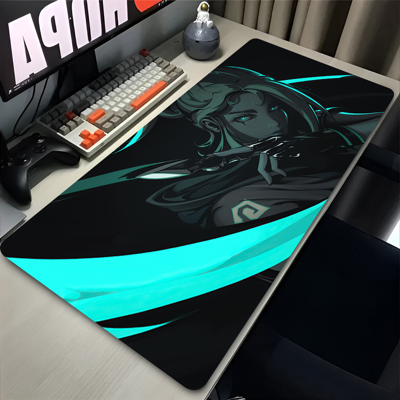Desk Setup Mat - 마우스 패드 핫 게임 발로란트 제트