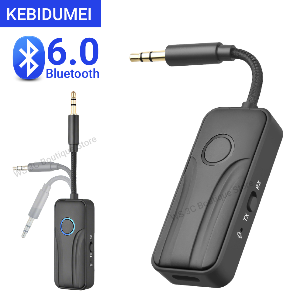 Desk Hifi Setup - KEBIDUMEI 블루투스 6.0 무선 오디오 어댑터