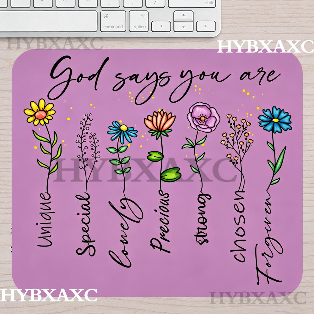 Desk Setup Quotes - HYBXAXC 다채로운 꽃 문구가 있는 작은