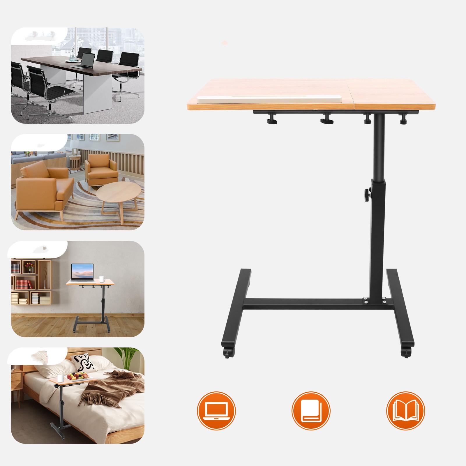 모바일 노트북 테이블 조절 가능 360도 °   회전형 - Desk Setup For Laptop 리뷰 및 가격