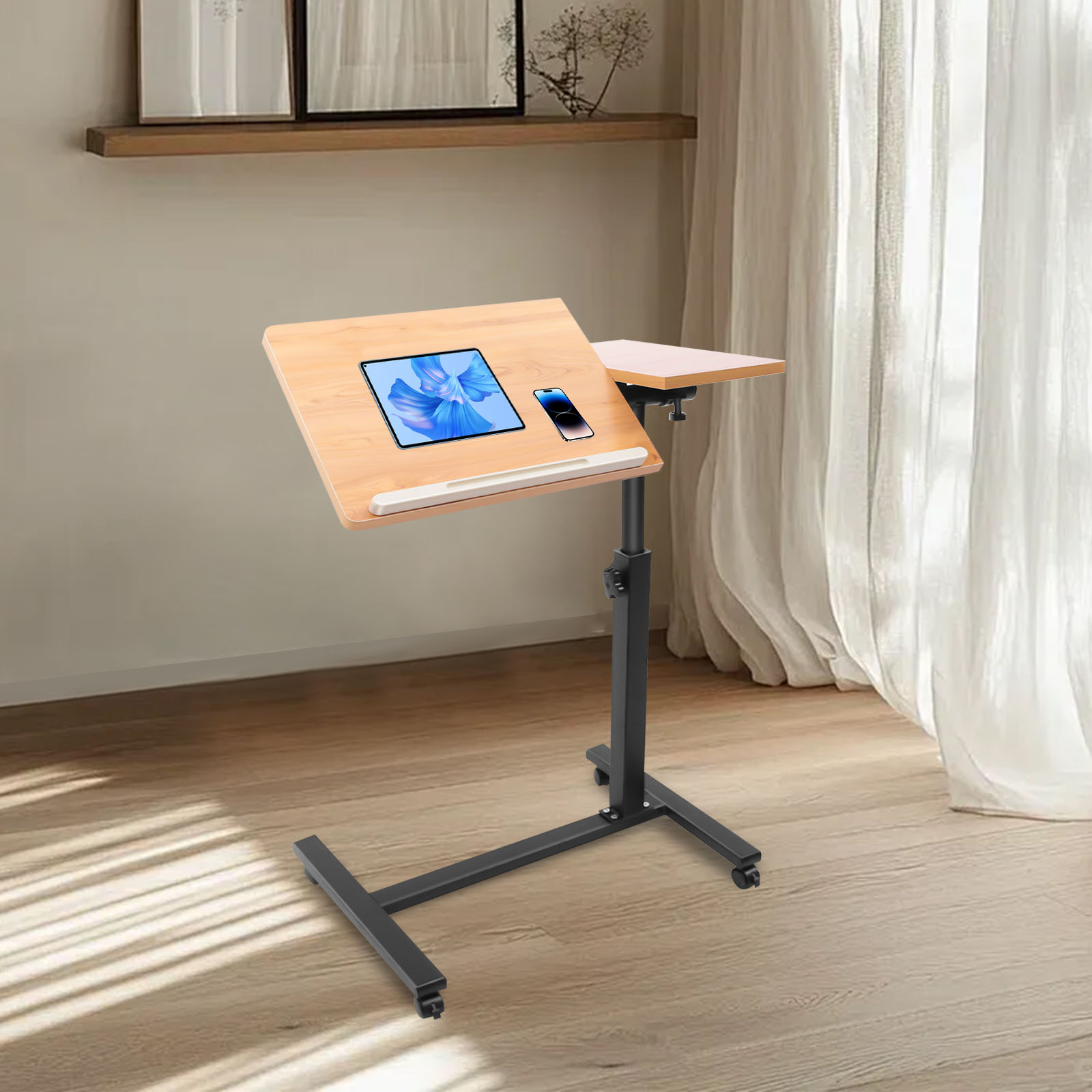 모바일 노트북 테이블 조절 가능 360도 °   회전형 - Desk Setup For Laptop 리뷰 및 가격