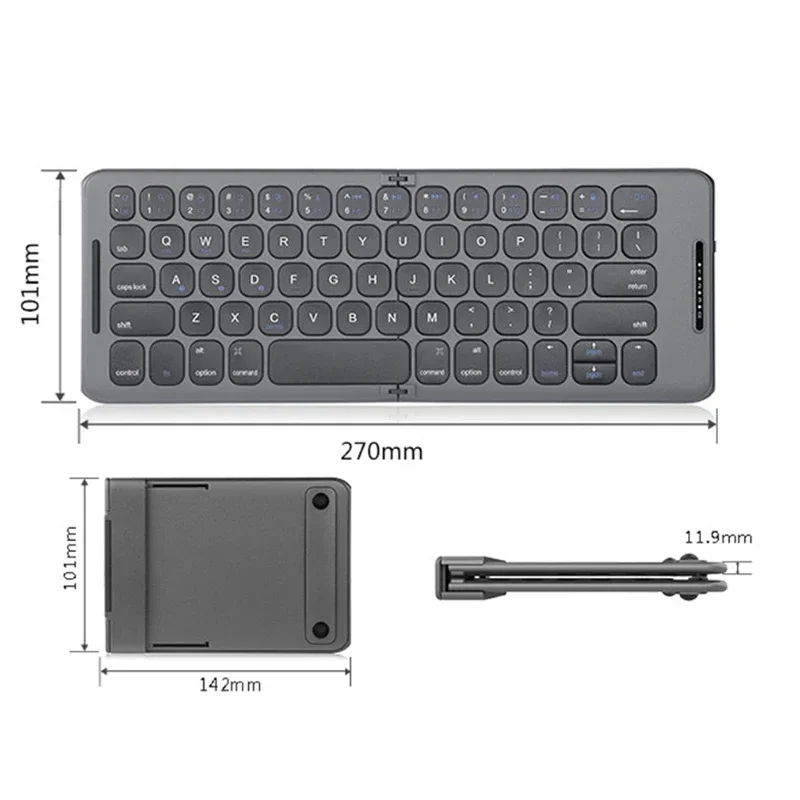 접이식 블루투스 키보드 USB 타입 C 윈도우 안드로이 - Desk Setup Ipad 리뷰 및 가격