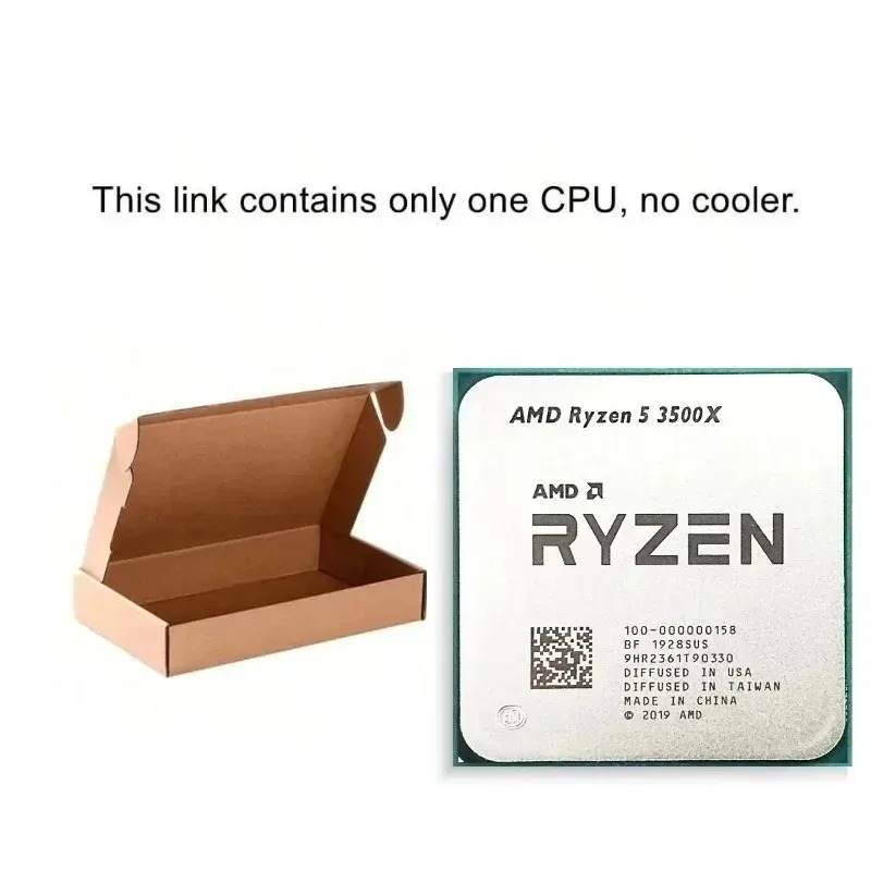 AMD R5 3500X, 정품, 미사용 CPU, 7nm - Amd Cpu Ryzen 5 리뷰 및 가격