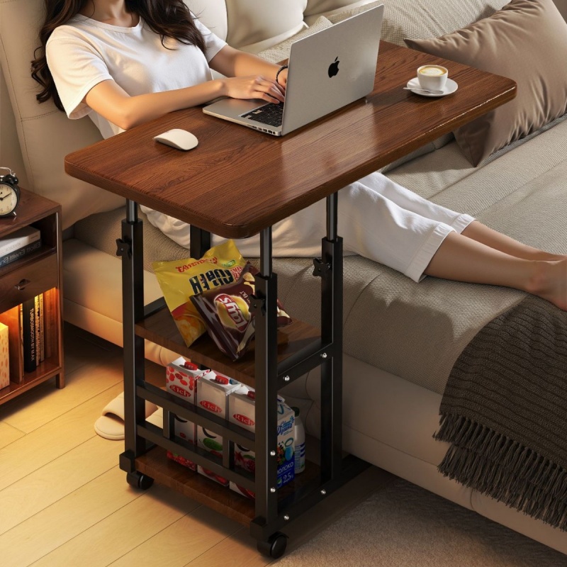 이동식 리프팅 침대 옆 테이블 침대 옆 작은 테이블 독 - Desk Setup For Laptop 리뷰 및 가격