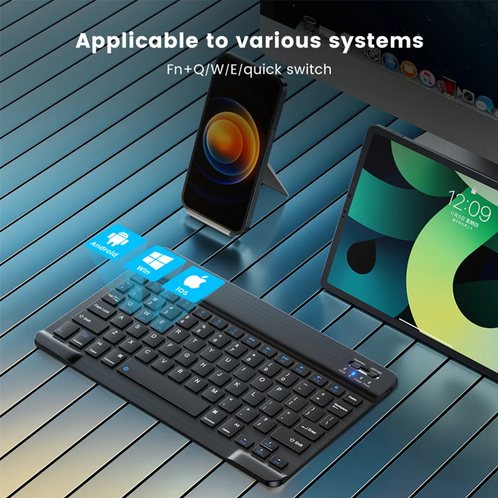 새로운 2025 블루투스 무선 키보드 마우스 IOS 안 - Desk Setup Ipad 리뷰 및 가격