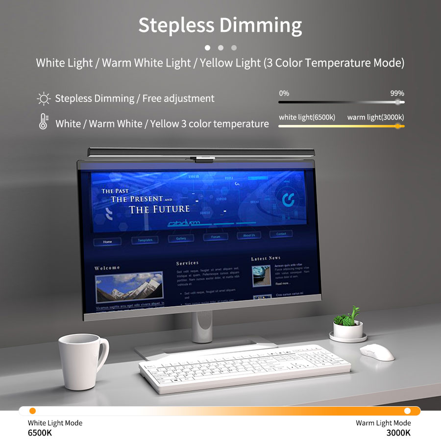 50cm LED 모니터 라이트 바 스크린 걸이형 램프  - Desk Setup Computer 리뷰 및 가격