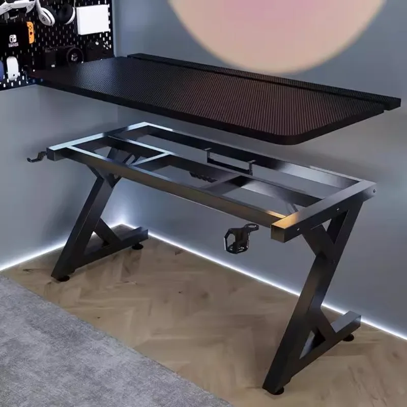 Q 미니멀리스트 블랙 컴퓨터 책상 디자인 고급형 노트북 - Desk Setup Designer 리뷰 및 가격