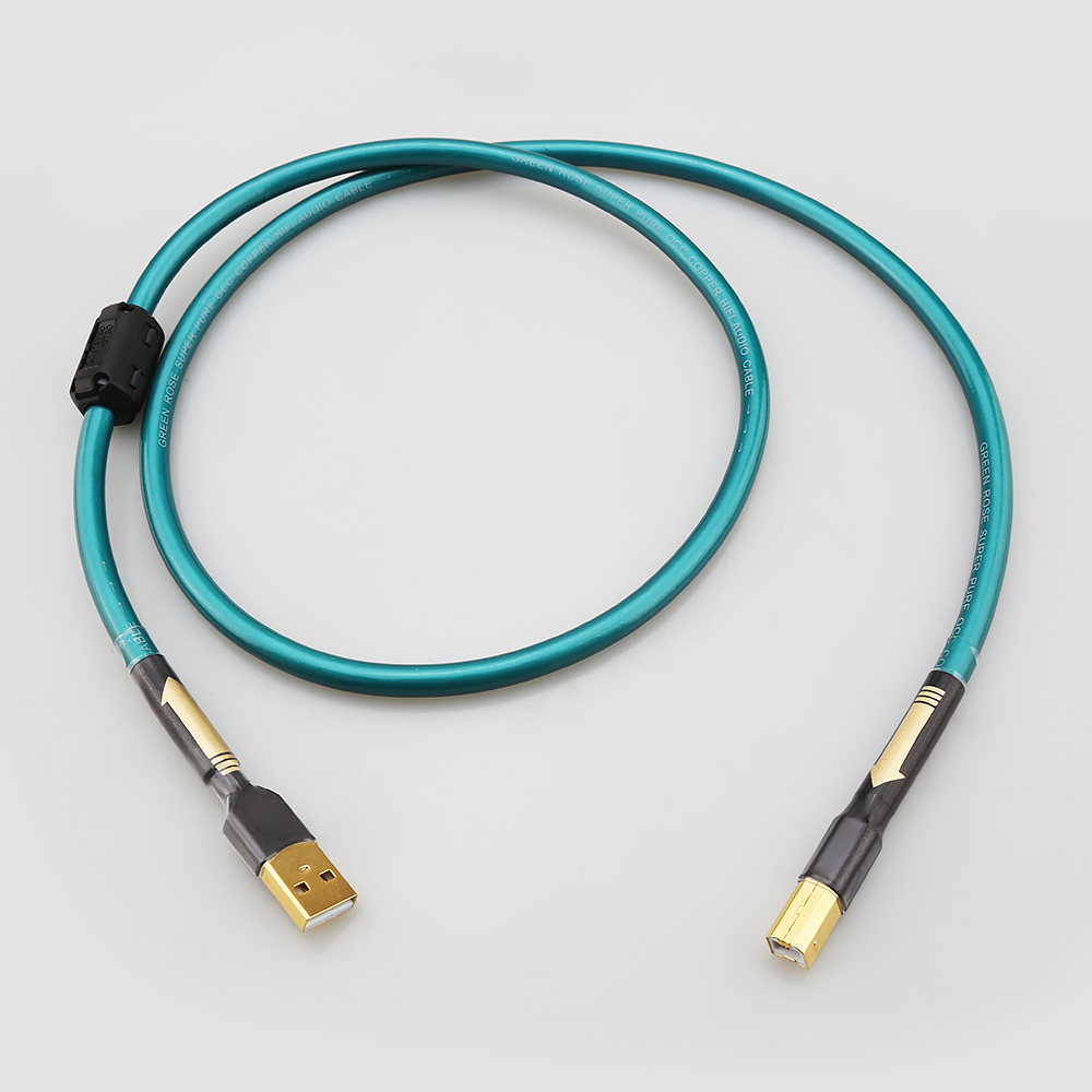 오디오 애호가 OCC USB A to B 케이블, Hi - Desk Hifi Setup 리뷰 및 가격