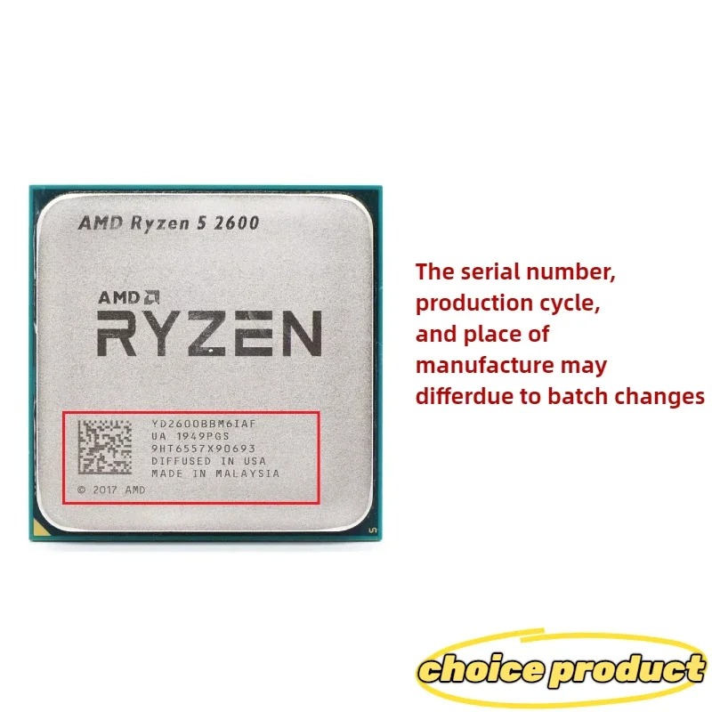 AMD 라이젠 5 R5 2600 3.4GHz 6코어 1 - Amd Cpu Ryzen 5 리뷰 및 가격