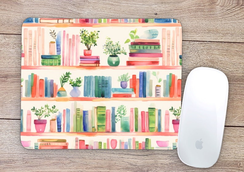 식물 그림 마우스 패드 홈 오피스 장식 데스크 액세서리 - Desk Setup Books 리뷰 및 가격