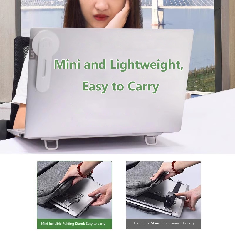 미니 휴대용 노트북 스탠드 홀더, 노트북 지지대, 키보 - Desk Setup For Laptop 리뷰 및 가격