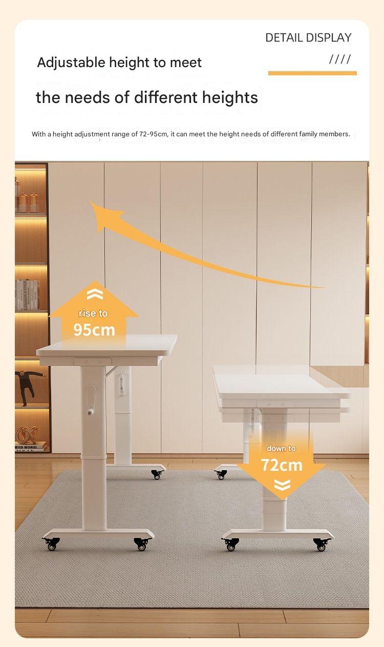 핸드 크랭크가 있는 조절 가능한 침대 위 노트북 책상, - Desk Setup For Laptop 리뷰 및 가격
