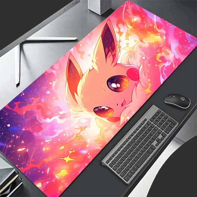 P-포켓몬 이브이 애니메이션 게임용 마우스 패드, PC - Desk Setup Mat 리뷰 및 가격