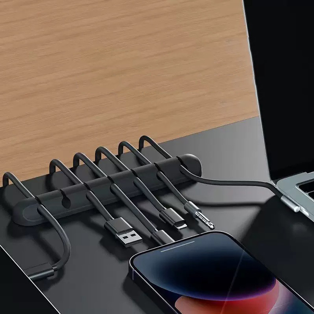 케이블 코드 와이어 주최자 실리콘 USB 케이블 와인더 - Desk Setup Cable Management 리뷰 및 가격