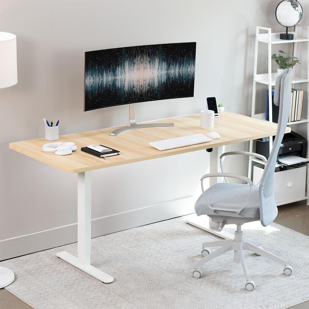 전동식 71 x 30인치 스탠드업 책상, 높이 조절 가 - Desk Setup Height 리뷰 및 가격