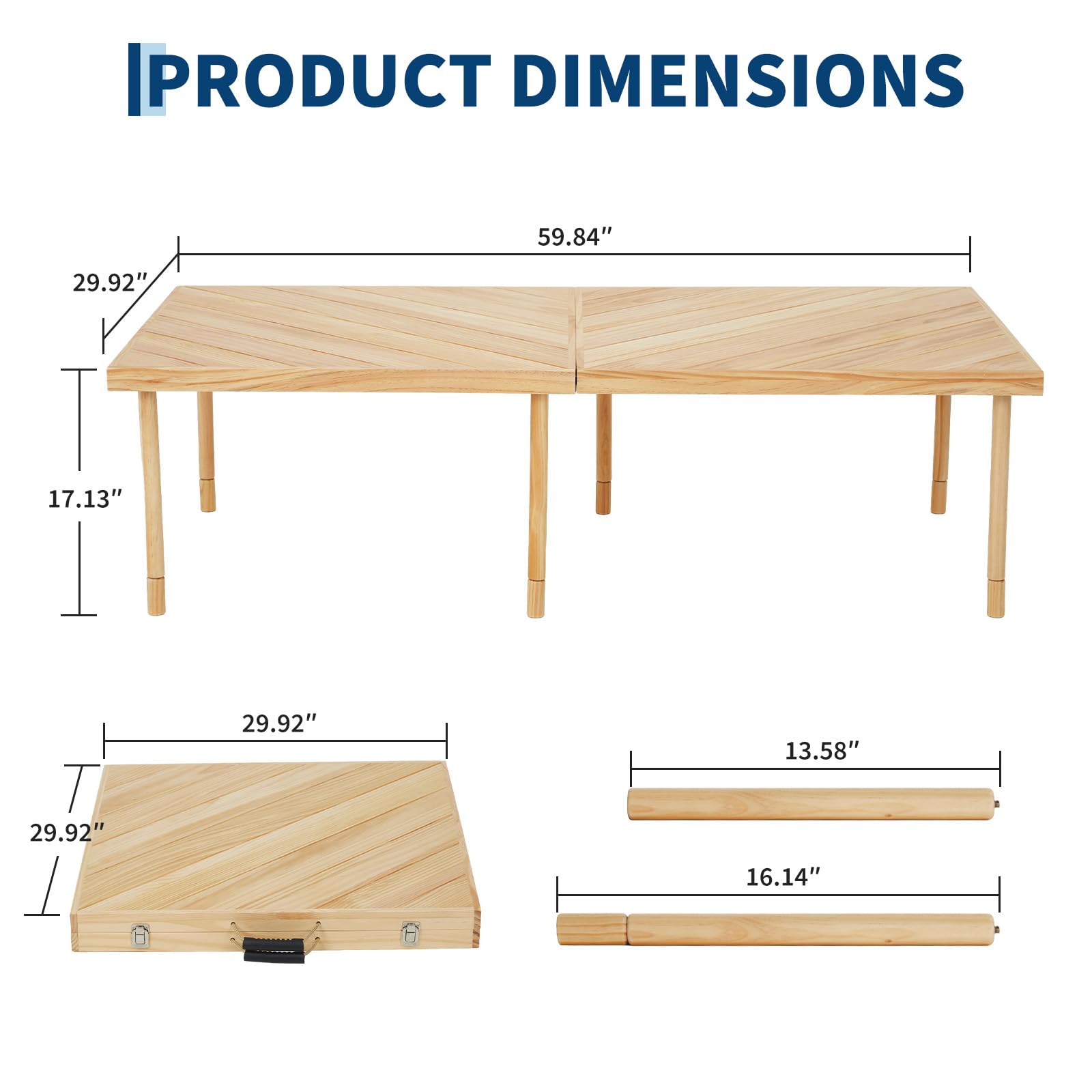 야외용 접이식 피크닉 테이블 60 X 30인치, 컴팩트 - Desk Setup Design 리뷰 및 가격