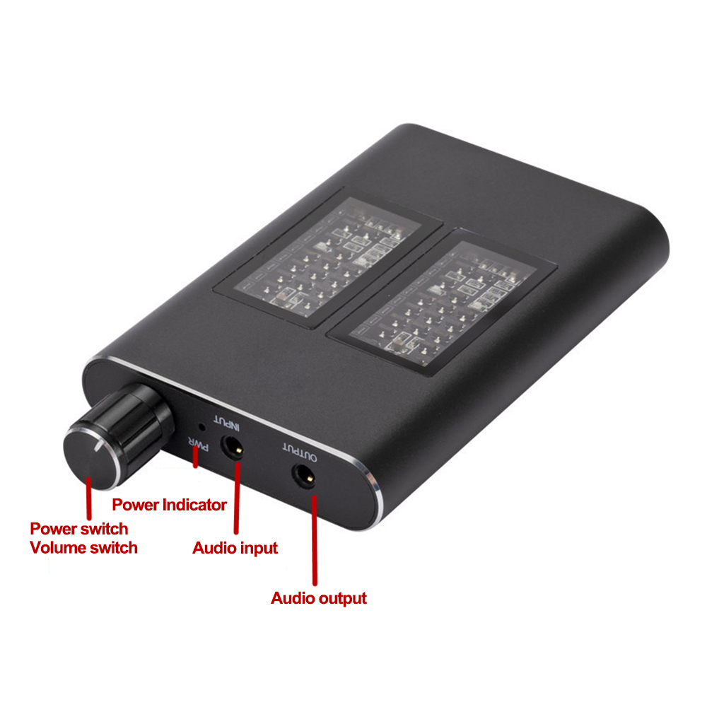충전식 HiFi 헤드폰 앰프 3.5mm AUX 오디오  - Desk Hifi Setup 리뷰 및 가격