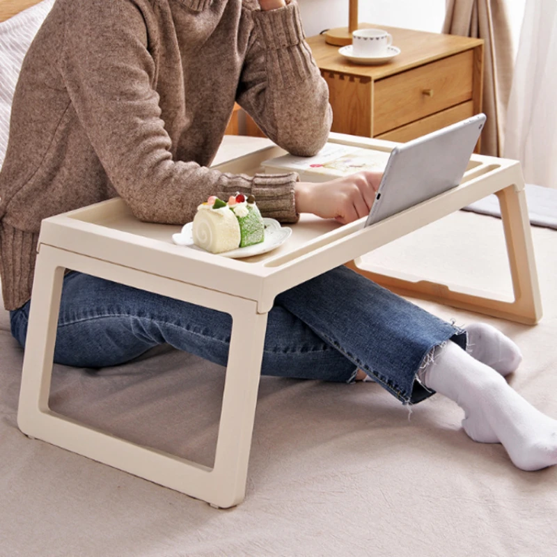 침대 게으른 테이블 접이식 노트북 테이블 간단한 침대  - Desk Setup For Laptop 리뷰 및 가격