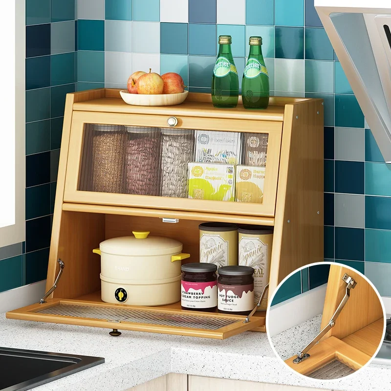 대나무 주방 보관 캐비닛, 아크릴 문짝 식기 랙, 데스 - Drawer Organizer Bamboo 리뷰 및 가격