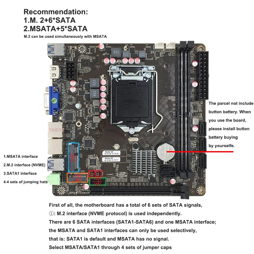 B365 미니-ITX 마더보드 LGA 1151 6베이  - Desk Hifi Setup 리뷰 및 가격
