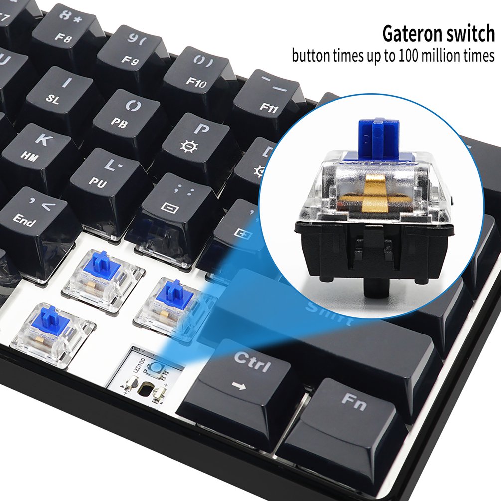 SKYLOONG GK61 미니 휴대용 60% 게이머 광 - Desk Setup Ipad 리뷰 및 가격