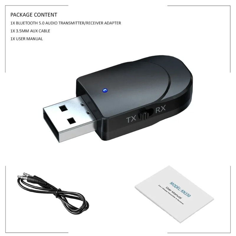 KN330 3in1 USB EDR 블루투스 5.0 송수 - Desk Hifi Setup 리뷰 및 가격