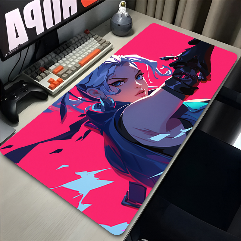 마우스 패드 핫 게임 발로란트 제트 XXL 게이밍 액세 - Desk Setup Mat 리뷰 및 가격