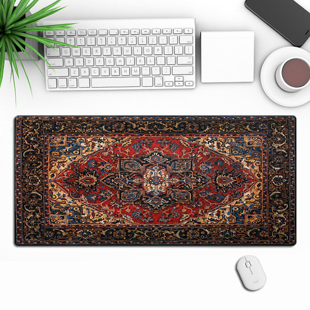 대형 마우스 패드 아랍 디자인 데스크 매트 미끄럼 방지 - Desk Setup Designer 리뷰 및 가격