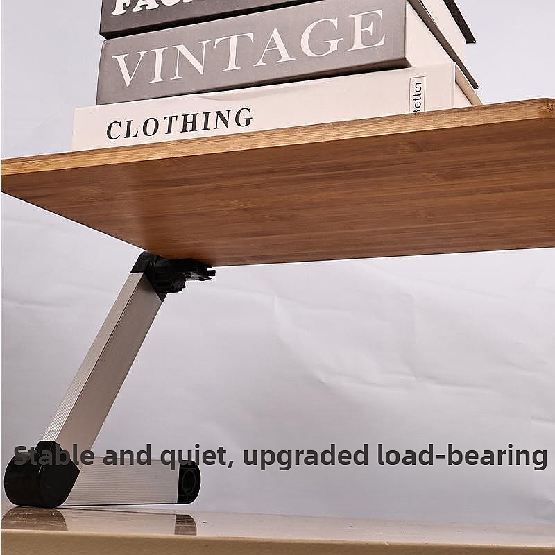 대나무 조절식 침대 책상 노트북 테이블 접이식 책 독서 - Desk Setup Books 리뷰 및 가격