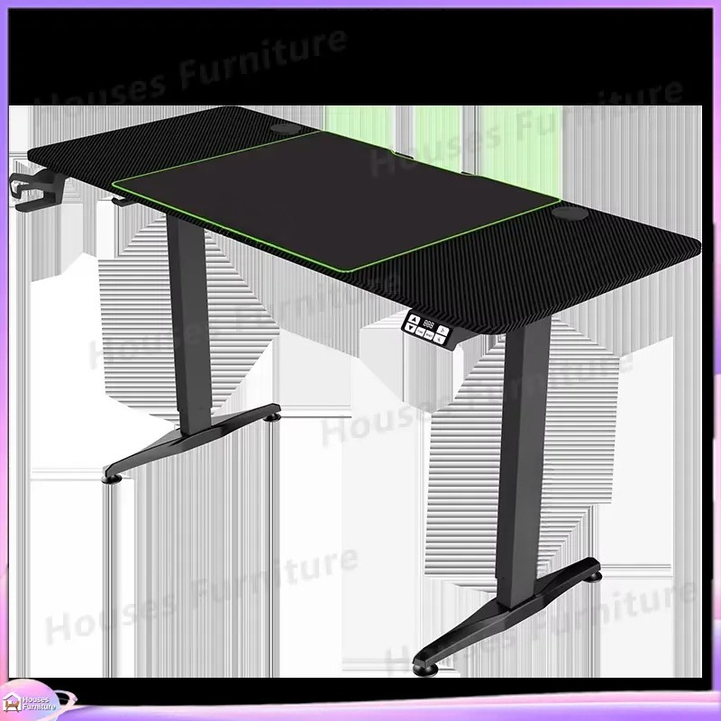 대형 게이밍 컴퓨터 책상, RGB LED 조명, 높이  - Desk Setup Designer 리뷰 및 가격