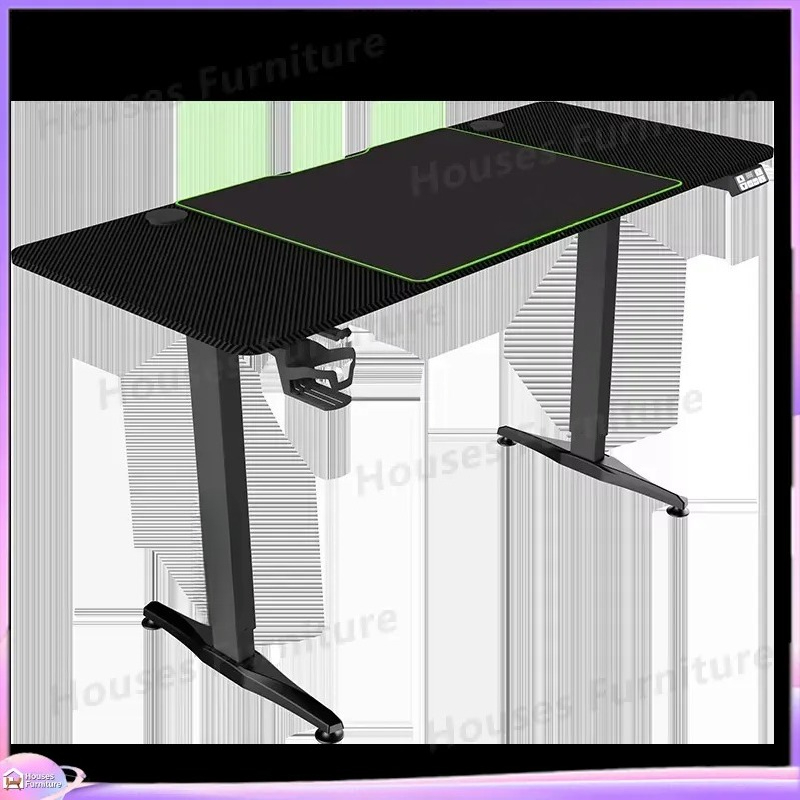 대형 게이밍 컴퓨터 책상, RGB LED 조명, 높이  - Desk Setup Designer 리뷰 및 가격
