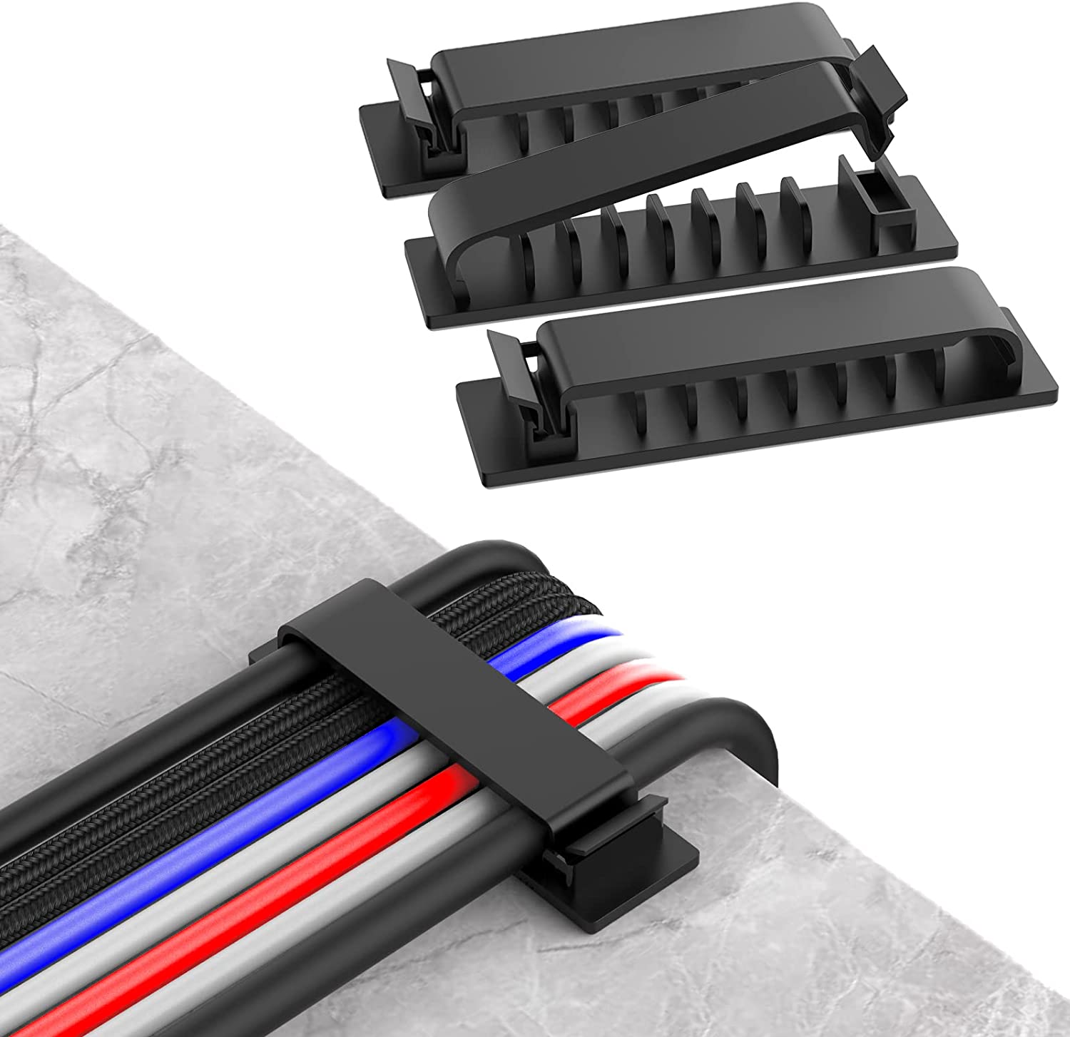케이블 정리기 코드 관리 와이어 홀더 유연한 USB 케 - Desk Setup Cable Management 리뷰 및 가격
